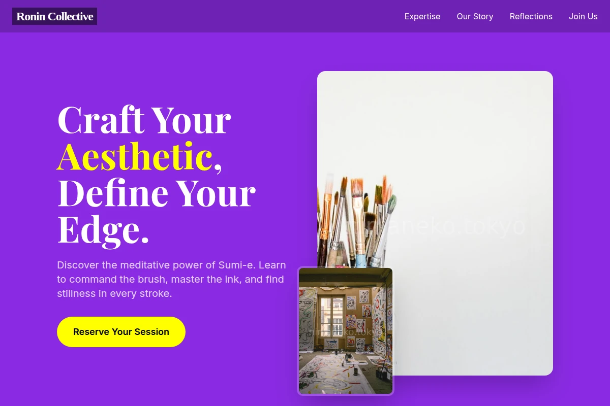 Sumi-e Art Studio