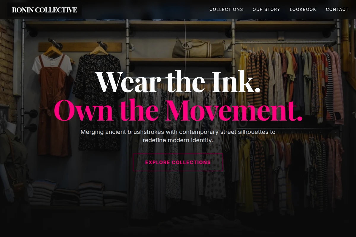 Calligraphy Clothing