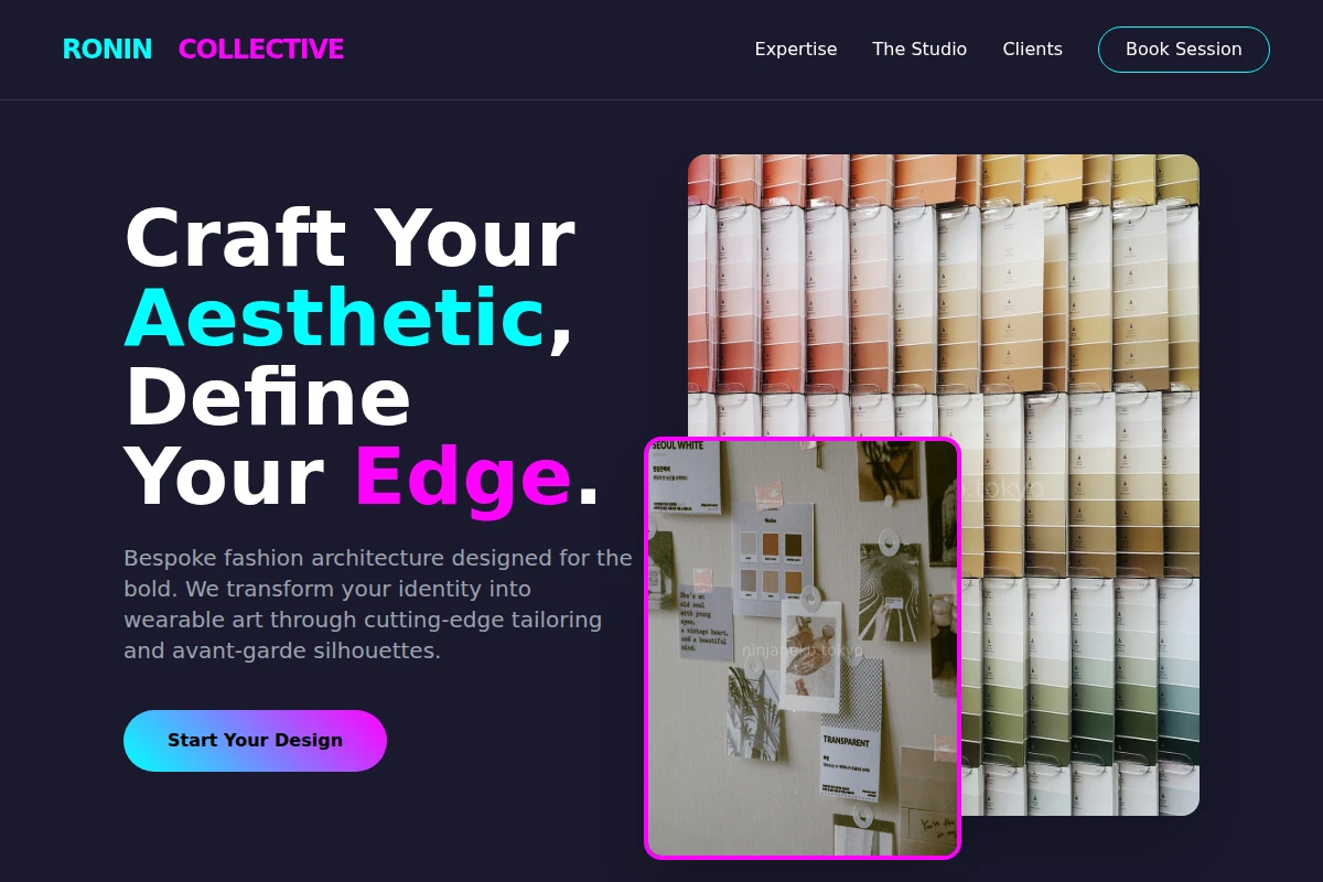 NeonSign Fashion Design
