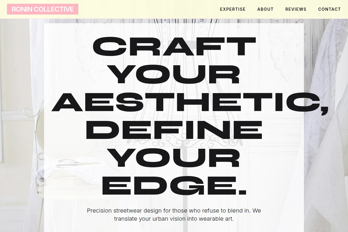 Streetwear Fashion Design
