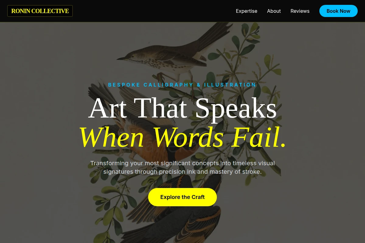 Calligraphy Illustration