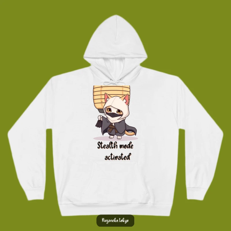 Funny Ninja Cat Kimono Hoodie: Cozy Stealth & Hilarious Gift Apparel