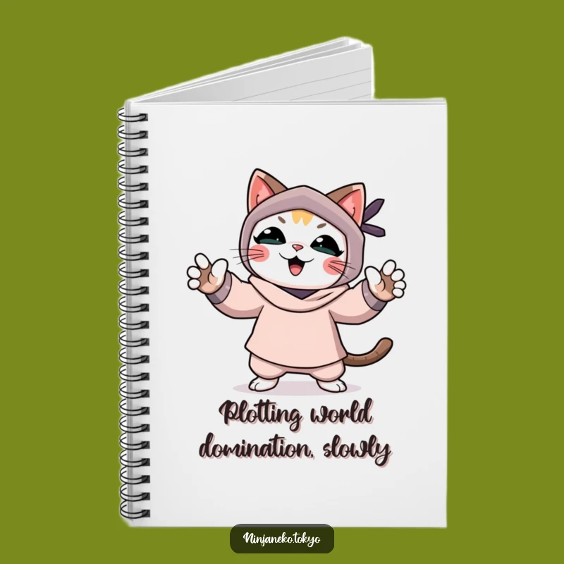 Funny Ninja Cat Notebook: Jot Down Ideas with This Clever and Funny Cat Journal